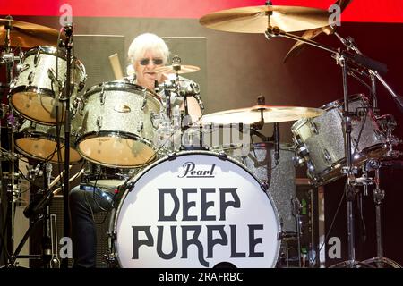 DEEP PURPLE bei OMEGA, Toulon, FRANKREICH, 02/07/2023 Florent 'MrCrash' B. Stockfoto