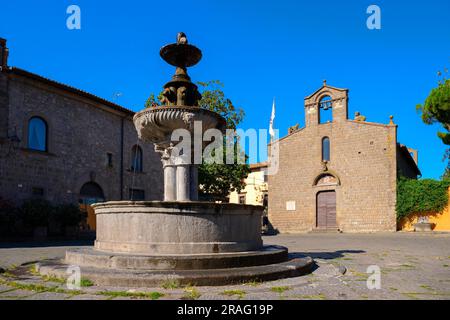 Kirche San Silvestro, Viterbo, Latium, Italien Stockfoto