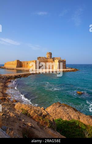 La Castella, Isola di Caporizzuto, Crotone, Kalabrien, Italien Stockfoto