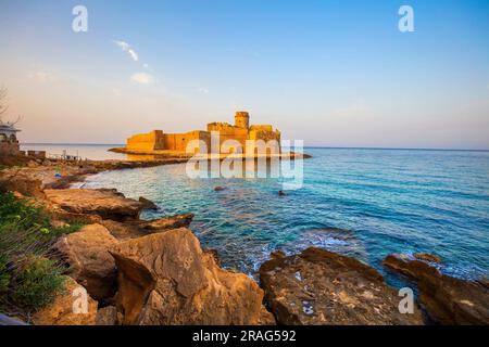 La Castella, Isola di Caporizzuto, Crotone, Kalabrien, Italien Stockfoto