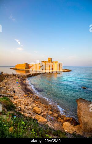 La Castella, Isola di Caporizzuto, Crotone, Kalabrien, Italien Stockfoto