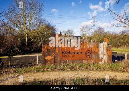 Old Moor Nature Reserve, Dearne Valley Stockfoto