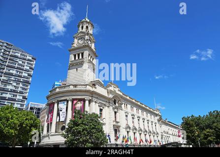 Das Rathaus Von Auckland, Neuseeland Stockfoto