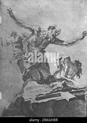 St. Jerome 1665 von Gian Lorenzo Bernini Stockfoto