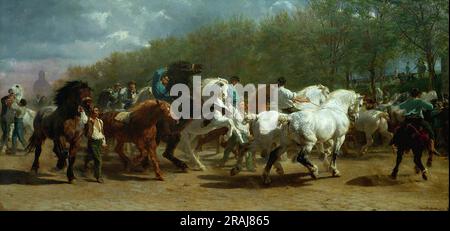 Die Pferdemesse 1855 von Rosa Bonheur Stockfoto