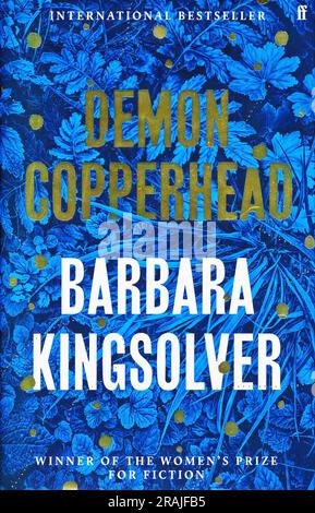 Buchumschlag. "Dämon Copperhead" von Barbara Kingsolver. Stockfoto