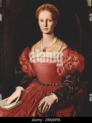 Lucrezia Panciatichi 1540 von Agnolo Bronzino Stockfoto