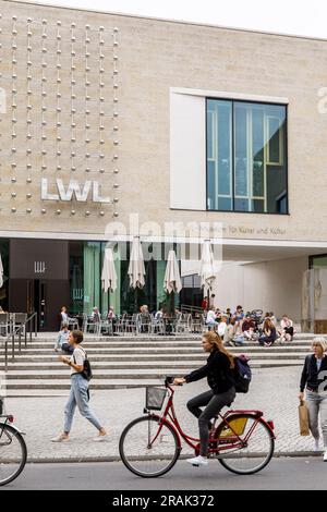 Westfälisches Staatliches Museum für Kunst und Kulturgeschichte, Münster, Nordrhein-Westfalen, Deutschland. das LWL-Museum für Kunst und Kultur, Münster, Nordr Stockfoto