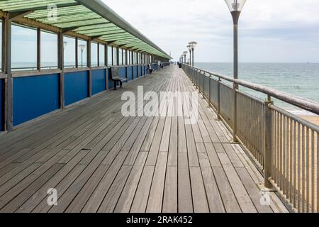 Der Pier in Boscombe, Bournemouth, Großbritannien Stockfoto