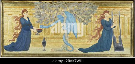 Der Garten der Hesperides 1882 von Edward Burne-Jones Stockfoto