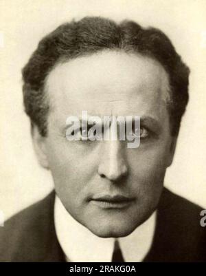 HARRY HOUDINI (1874-1926) amerikanischer Escape-Künstler und Illusionist Stockfoto