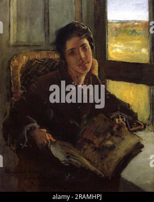 Alice Dieudonne Chase Shinnecock Hills von William Merritt Chase Stockfoto