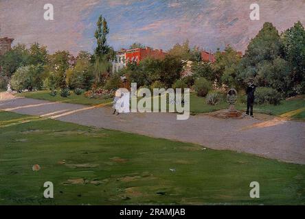 Prospect Park, Brooklyn 1887 von William Merritt Chase Stockfoto