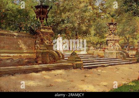 Prospect Park, Brooklyn 02 1887 von William Merritt Chase Stockfoto