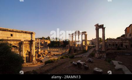 Fori Imperiali, Roma, Latium, Italien Stockfoto