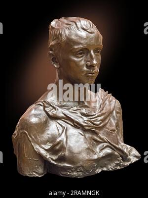 Paul Claudel à beschlagnahmt an 1893 von Camille Claudel Stockfoto