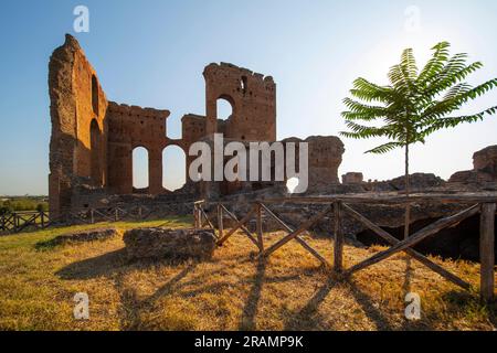 Villa dei Quintili - archäologischer Park Appia Antica, Rom, Latium, Italien Stockfoto