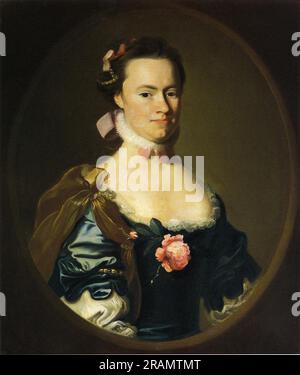 Lydia Lynde 1764 von John Singleton Copley Stockfoto