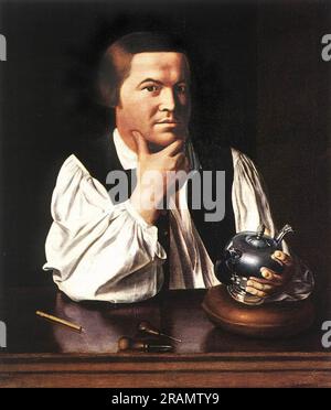 Paul Revere 1770 von John Singleton Copley Stockfoto