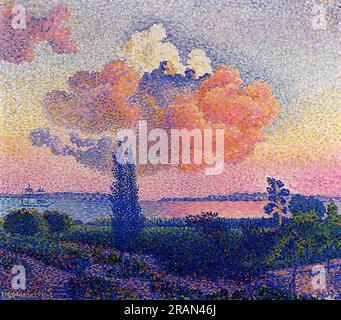 The Pink Cloud 1896 von Henri-Edmond Cross Stockfoto