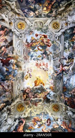 Allegory of Divine Providence and Barberini Power 1639 von Pietro da Cortona Stockfoto