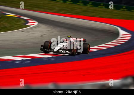 Spielberg/Österreich - 30/06/2023, #22 Yuki Tsunoda (JPN, AlphaTauri), Free Practice, FIA F1 Österreichischer Grand Prix Stockfoto