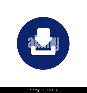 Symbolvektordarstellung herunterladen. Stock Vektor