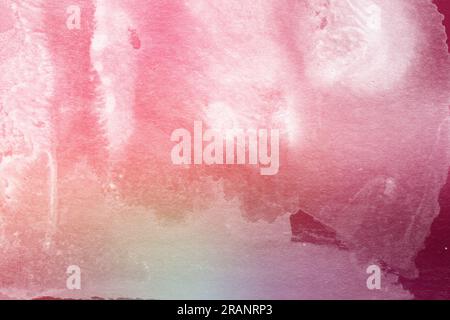 Wasserfarbe tropft. Abstrakte Malerei. Öl auf Leinwand. Hintergrundtextur. Stockfoto