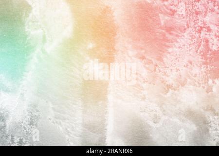 Wasserfarbe tropft. Abstrakte Malerei. Öl auf Leinwand. Hintergrundtextur. Stockfoto