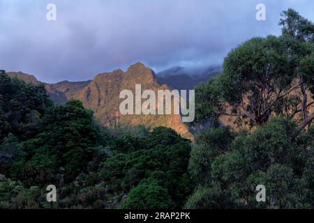 São Vicente, Berglandschaft, Insel Madeira Stockfoto