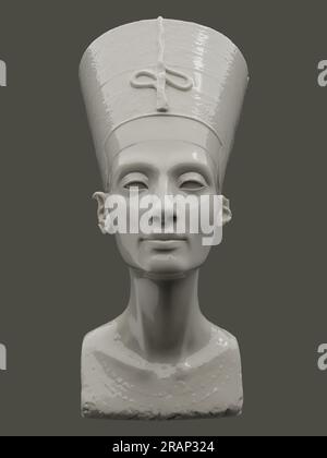 Die ägyptische Königin Nefertiti Stockfoto