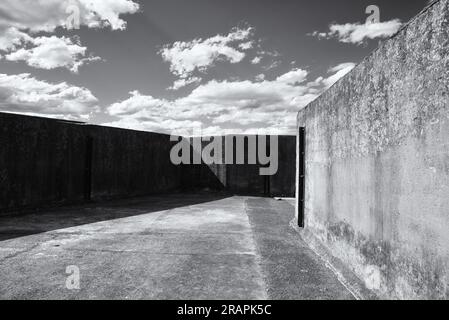 Seil und Hebegurt – Kohlegeschäft, Cockatoo Island, Sydney, Australien Stockfoto