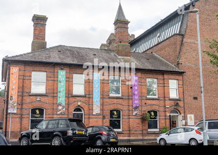 Congleton Museum in der historischen Stadt Congleton, Cheshire East, Großbritannien. Stockfoto