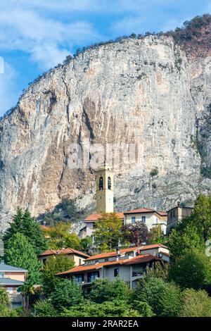 Rossino-Dorf, aus calolziocorte-Kleinstadt, Rossino, italien Stockfoto