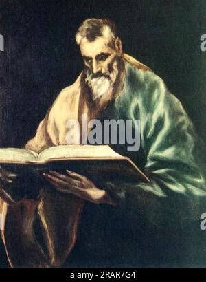 Apostel St. Simon c.1612; Spanien: El Greco Stockfoto