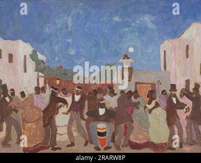 Candombe c.1925; Montevideo, Uruguay, von Pedro Figari Stockfoto