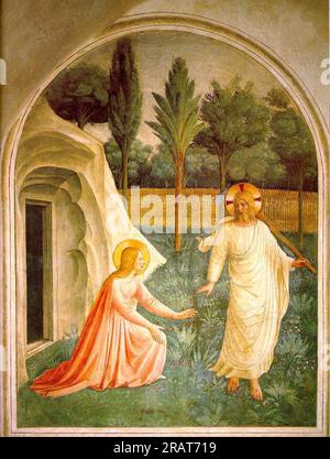 Noli ME Tangere 1440 - 1442; Italien von Fra Angelico Stockfoto