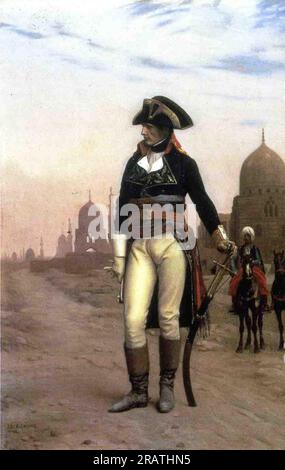 Napoleon in Ägypten 1868 von Jean-Leon Gerome Stockfoto