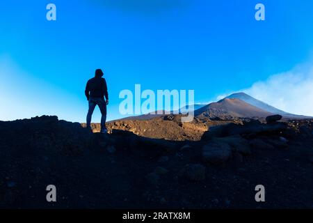 Ätna Süd, Catania, Sizilien, Italien Stockfoto