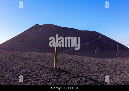 Berg Escrivà, Südostetna, Catania, Sizilien, Italien Stockfoto