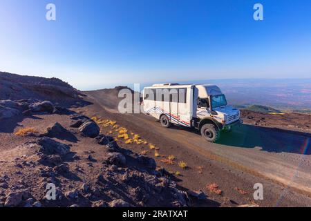 Ätna Süd, Catania, Sizilien, Italien Stockfoto