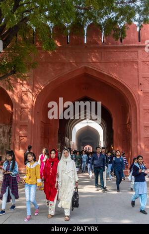 Red Fort Complex in Neu-Delhi, Indien. Stockfoto