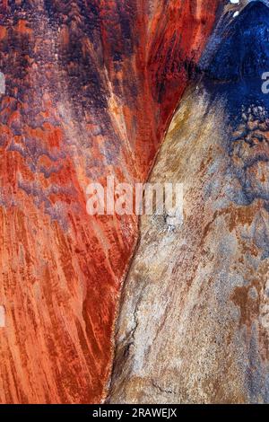 Luftaufnahme der Spectrum Range, BC, Kanada Stockfoto