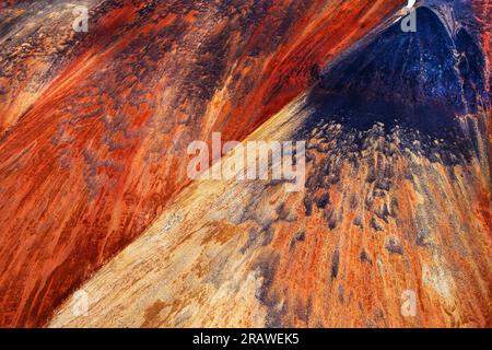 Luftaufnahme der Spectrum Range, BC, Kanada Stockfoto