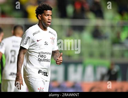 Belo Horizonte, Brasilien. 05. Juli 2023. Gil of Corinthians, während des Spiels zwischen America Mineiro und Corinthians, für den Brasilien Cup 2023, im Arena Independencia Stadium, am 05. Juli in Belo Horizonte. Foto: Gledston Tavares/ Kredit: DiaEsportivo/Alamy Live News Stockfoto