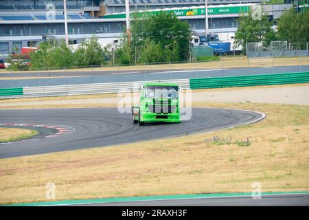 Dutch Truck Racing auf der Strecke des DEKRA Lausitzrings, Rennwochenende 2023 Lausitzring, Klettwitz am 17.06.2023 Stockfoto