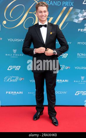 05. Juli 2023 - London, England, Großbritannien - AJ Pritchard nimmt am Grand Prix Ball 2023 Teil, Hurlingham Club Stockfoto