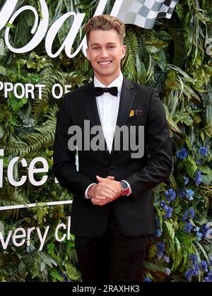 05. Juli 2023 - London, England, Großbritannien - AJ Pritchard nimmt am Grand Prix Ball 2023 Teil, Hurlingham Club Stockfoto