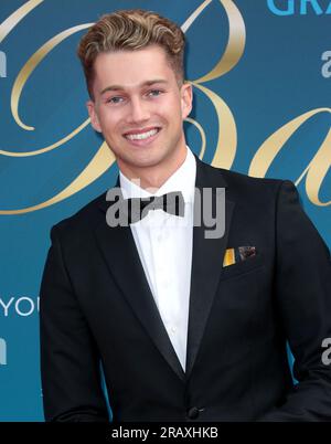 05. Juli 2023 - London, England, Großbritannien - AJ Pritchard nimmt am Grand Prix Ball 2023 Teil, Hurlingham Club Stockfoto