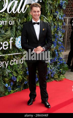 05. Juli 2023 - London, England, Großbritannien - AJ Pritchard nimmt am Grand Prix Ball 2023 Teil, Hurlingham Club Stockfoto